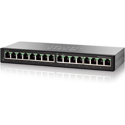 SG92-16-SG Cisco SG92-16 16-Ports Gigabit Desktop Switch (Refurbished)