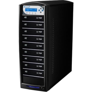 SHARKBLU-9T-LS-10-BK Vinpower Digital SharkBlu LightScribe Blu-ray / DVD / CD Duplicator