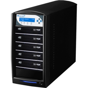 SHARKBLU-S5T-BK Vinpower Digital SharkBlu SATA Blu-ray/DVD/CD Tower Duplicator 12x