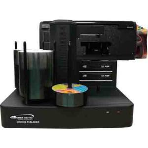 CRONUS-802S-BD Vinpower Digital Cronus BD/DVD/CD Publisher with CISS Solvent Ink Printer 2 drives
