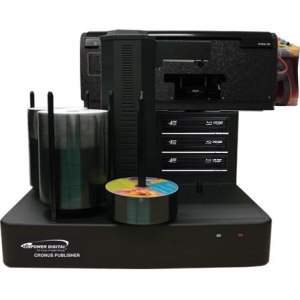 CRONUS-803S-BD Vinpower Digital Cronus BD/DVD/CD Publisher with CISS Solvent Ink Printer 3 drives