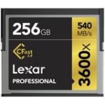 LC256CRBNA3600 Lexar Professional 256GB 3600x CFast 2.0 Flash Memory Card