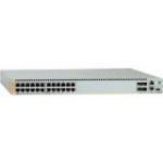 AT-X930-28GPX Allied Telesis 24-Ports 10/100/1000Base-TX PoE+ Manageable Ethernet Switch with 2x SFP+ Ports and 2x Stackable Ports and 1x Expansion Module (Refurbished)