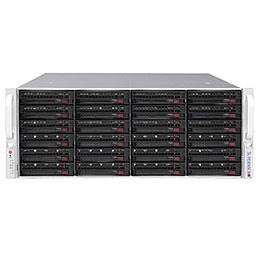 SSG-6048R-E1CR24L SuperMicro X10DRH-iT Dual Socket R3 LGA 2011 Intel C612 Chipset Xeon E5-2600 v4 / v3 DDR4 16x DIMM 10x SATA 6.0Gb/s E-ATX Server Motherboard (Refurbished)