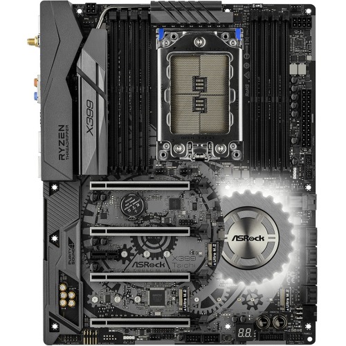 X399 Taichi ASRock Socket TR4 AMD X399 Chipset AMD Ryzen Threadripper Series Processors Support DDR4 8x DIMM 8x SATA3 6.0Gb/s ATX Motherboard (Refurbished)