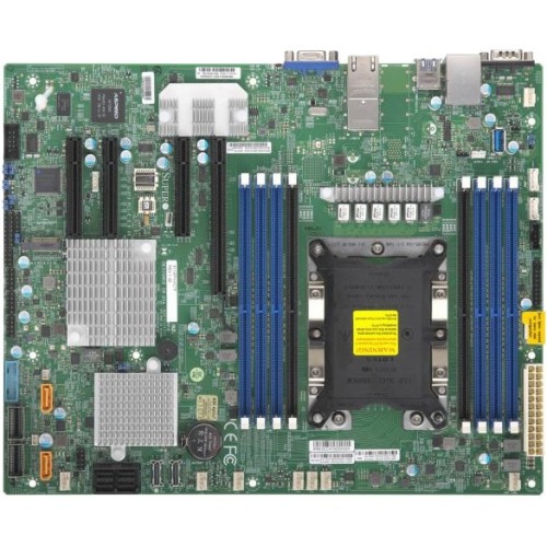 MBD-X11SPH-NCTF-B SuperMicro X11SPH-NCTF Socket LGA 3647 Intel C622 Chipset 2nd Generation Intel Xeon Scalable Processors Support DDR4 8x DIMM 10x SATA3 6.0Gb/s ATX Server Motherboard (Refurbished)