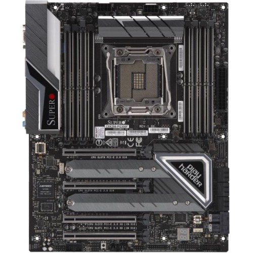 MBD-C9X299-PG300F-O SuperMicro C9X299-PG300F Socket LGA 2066 Intel X299 Chipset Core i9 Extreme X-Series/ Core i7 Extreme X-Series/ Core i9 X-Series Processors Support DDR4 8x DIMM 6x SATA3 6.0Gb/s ATX Motherboard (Refurbished)