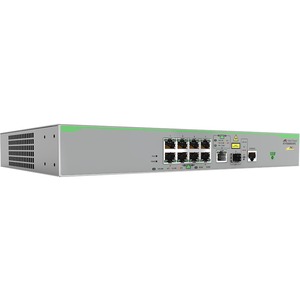 AT-FS980M/9PS-10 Allied Telesis FS980M/9PS Layer 3 Switch - 9 Ports - Manageable - Gigabit Ethernet - 1000Base-X - 3 Layer Supported - Modular - 1 SFP Slots - Optical Fiber, Twisted Pair - Wall  (Refurbished)