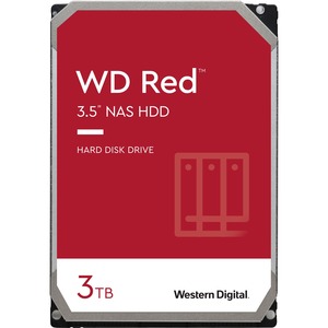 WD30EFAX Western Digital Red 3TB 5400RPM SATA 6Gbps (512e) 256MB Cache 3.5-inch Internal Hard Drive