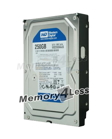 WD2500JS5PK Western Digital Caviar Blue 250GB 7200RPM SATA 3Gbps 8MB Cache 3.5-inch Internal Hard Drive (5-Pack)