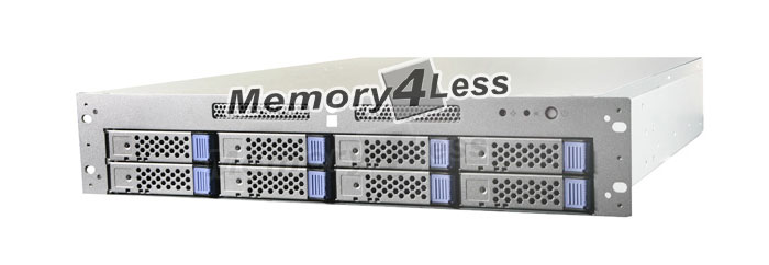 iR8MIS12T iStoragePro 2U 8-bay Rackmount MiniSAS JBOD System 12TB (Refurbished)