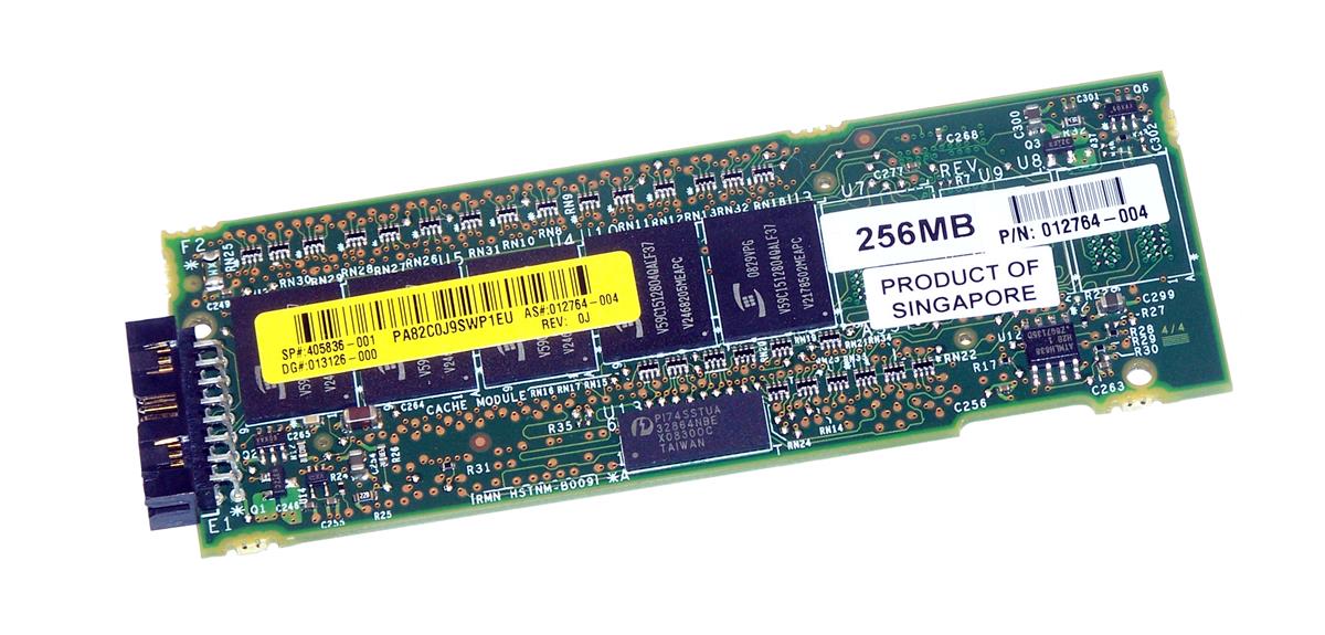 012764-001 HP 256MB 40-Bit DDR Battery Backed Write Cache (BBWC) Memory Board for Smart Array P400 Controller