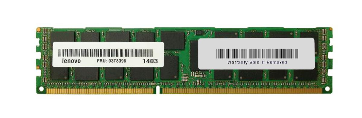 03T8398 IBM Lenovo 8GB PC3-12800 DDR3-1600MHz ECC Registered CL11 DIMM Low-Halogen Memory Module