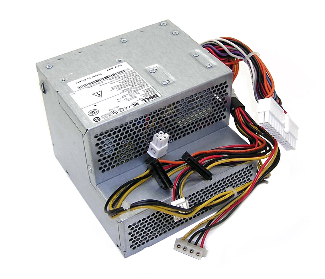 0RT490 Dell 280-Watts Power Supply for OptiPlex GX 320 520 620 740 745 755 and Dimension C521
