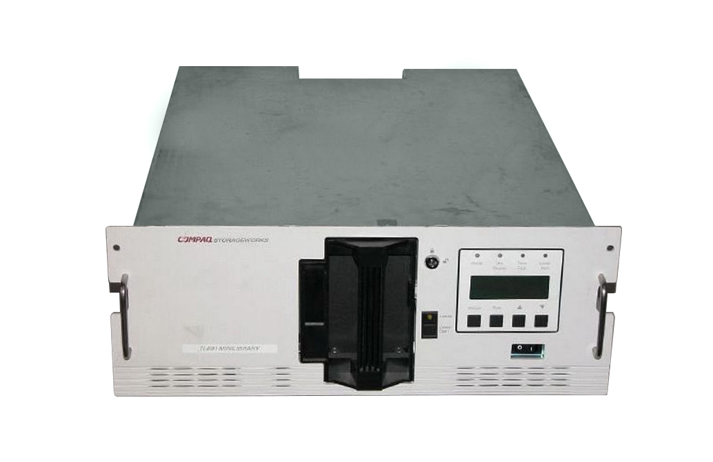 120876-B21 HP TL891 35/70GB DLT Mini Tape Library Unit Rackmountable (1-Drive) (Refurbished)