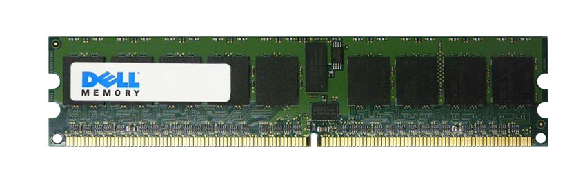 2PC320010 Dell 2GB PC2-3200 DDR2-400MHz ECC Registered CL3 240-Pin DIMM Dual Rank Memory Module