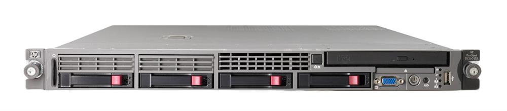 399524-B21 HP ProLiant Barebone System - 1U Rack-mountable - Intel 5000P Chipset - Socket J LGA-771 - 2 x Processor Support (Refurbished)