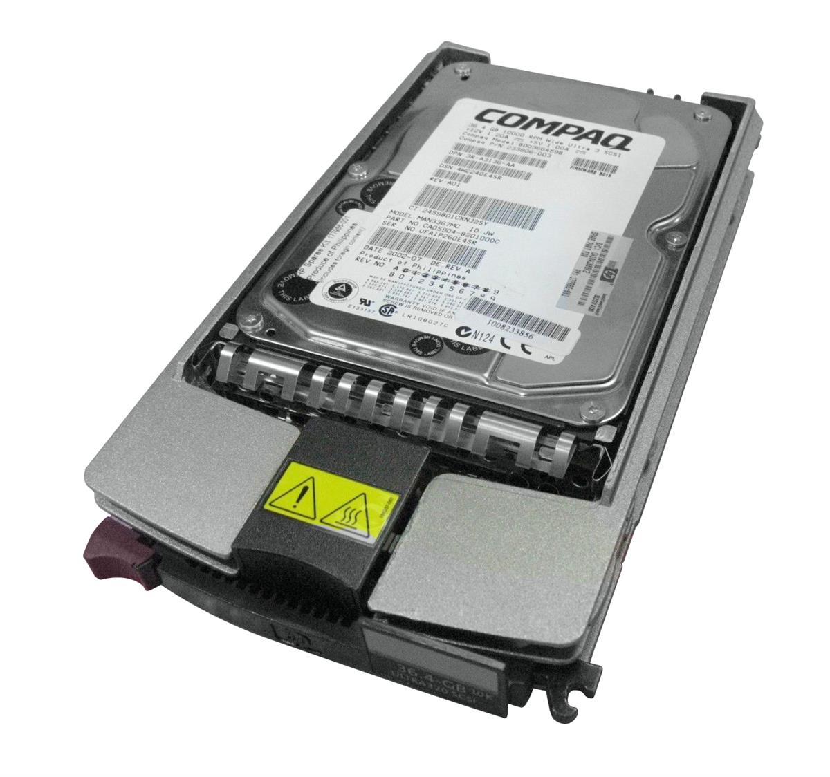 3R-A3136-AA Compaq 36.4GB 10000RPM SCSI Wide Ultra-3 Hard Drive