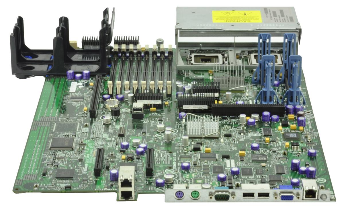 407749-001 HP Main System Board (Motherboard) with Processor Cage for ProLiant DL380 G5 Server (Refurbished)