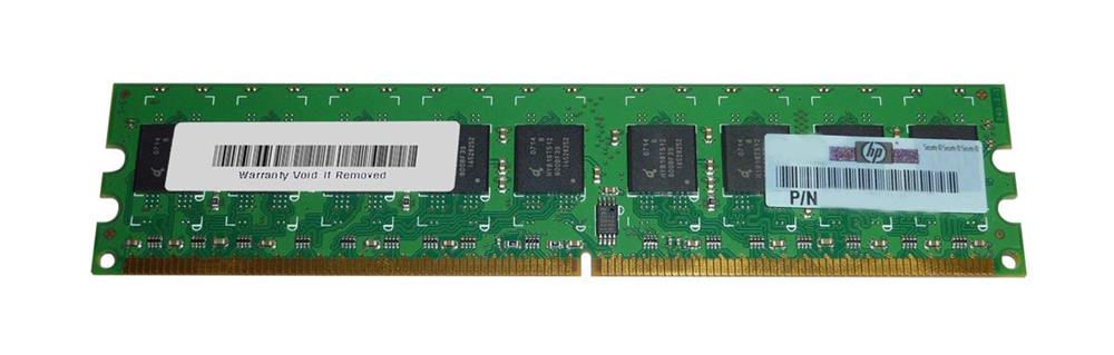 417638-061 HP 2GB PC2-5300 DDR2-667MHz ECC Unbuffered CL5 240-Pin DIMM Single Rank Memory Module