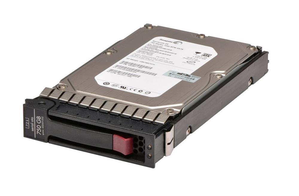 432401-002-U HP 750GB 7200RPM SATA 1.5Gbps Midline Hot Swap 3.5-inch Internal Hard Drive