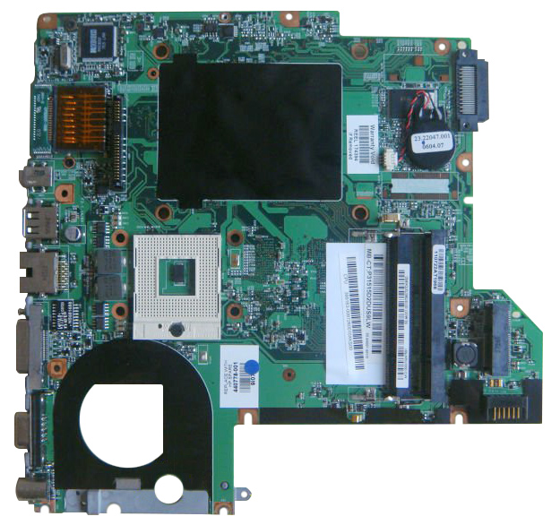 440778-001 HP System Board (Motherboard) Intel GML Chipset for Presario V3200 DV2000 Series Notebook (Refurbished)
