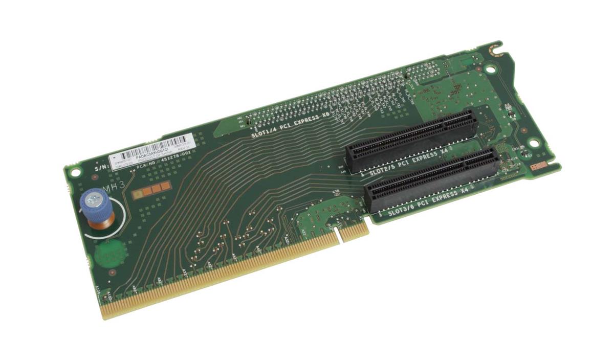 451278-001 Compaq 3-Slot PCI-Express Riser Card for ProLiant DL380 G6 Server (Refurbished)