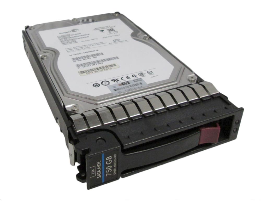 459320R-001 HP 750GB 7200RPM SATA 3Gbps Midline Hot Swap 3.5-inch Internal Hard Drive