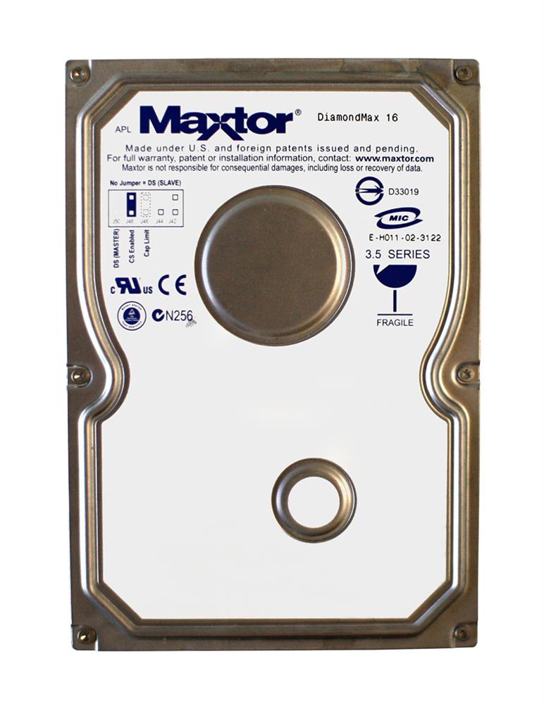 4R080L0-030641 Maxtor DiamondMax 16 80GB 5400RPM ATA-133 2MB Cache 3.5-inch Internal Hard Drive