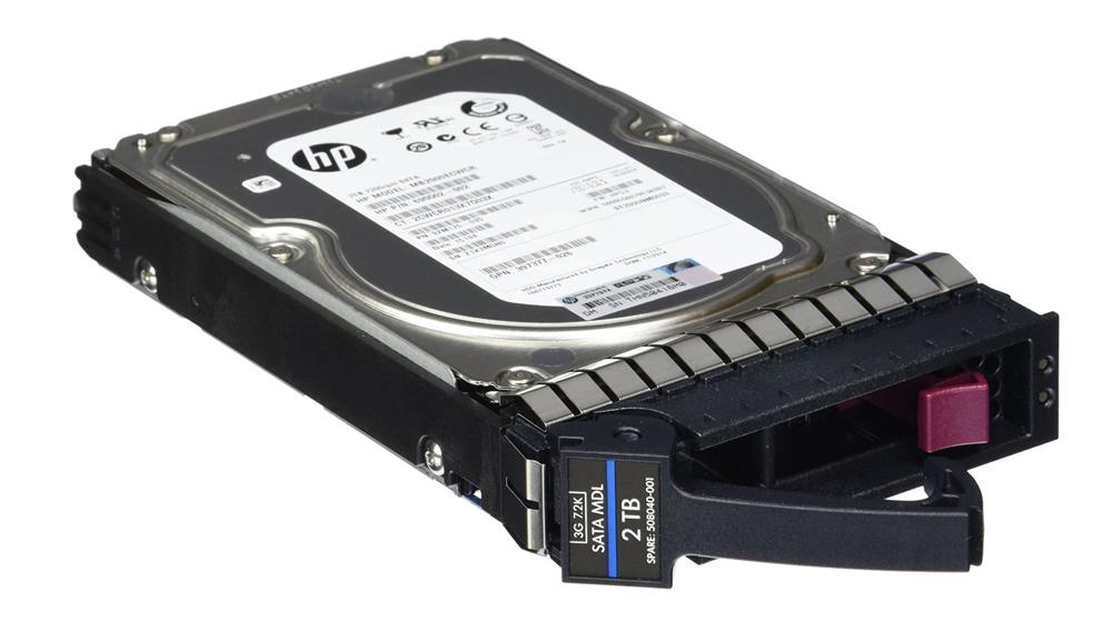 508040R-001 HP 2TB 7200RPM SATA 3Gbps Midline 3.5-inch Internal Hard Drive