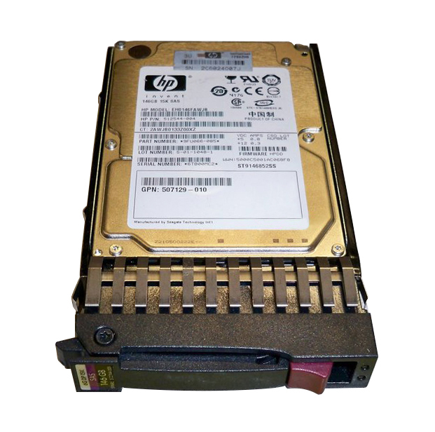 512544R-004 HP 146GB 15000RPM SAS 6Gbps Dual Port Hot Swap 2.5-inch Internal Hard Drive