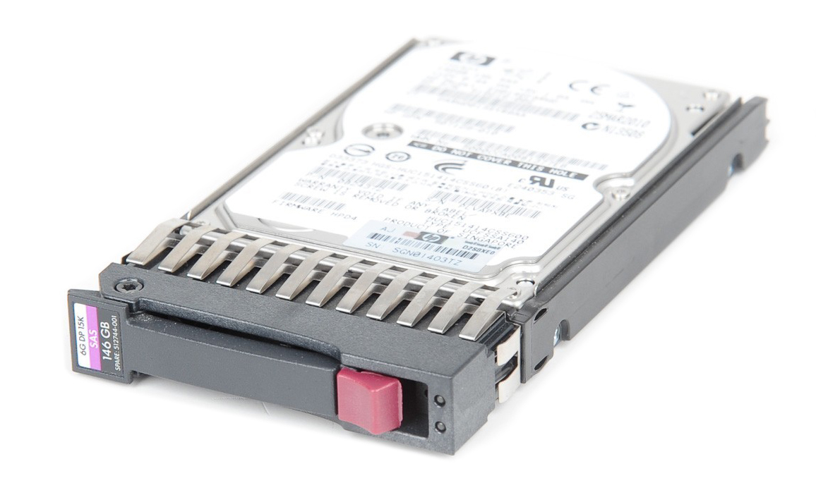 512744R-001 HP 146GB 15000RPM SAS 6Gbps Dual Port Hot Swap 2.5-inch Internal Hard Drive
