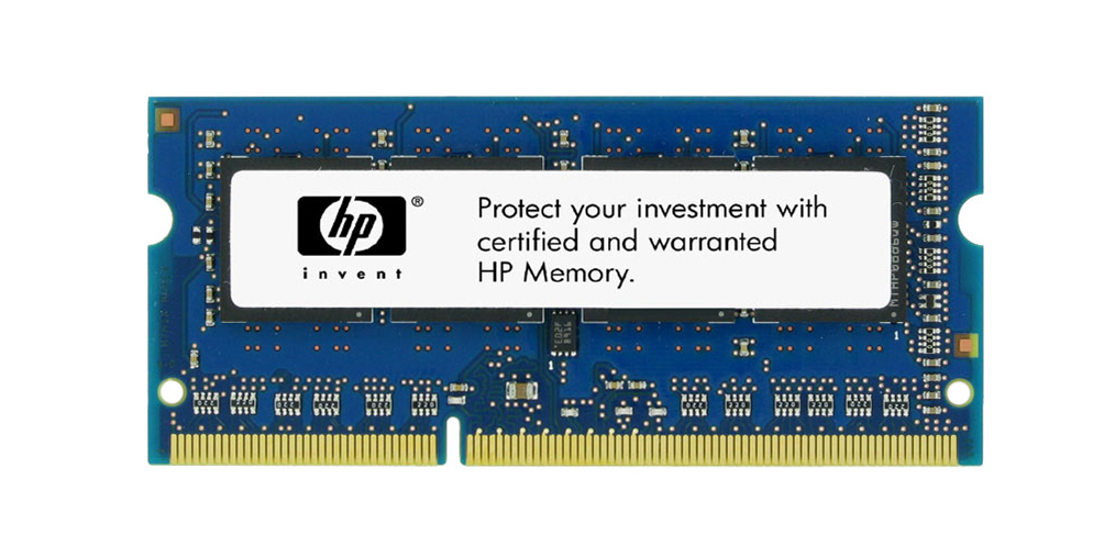 637233-951 HP 4GB PC3-12800 DDR3-1600MHz non-ECC Unbuffered CL11 204-Pin SoDimm Dual Rank Memory Module