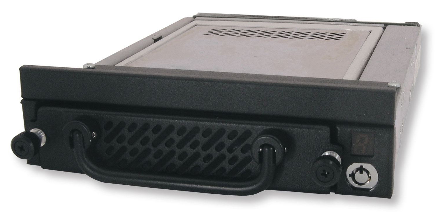 6466-7100-0500 CRU-DataPort DE275 Complete Assembly SAS/SATA 3GB/s Aluminum Black