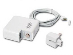 661-4259 Apple MagSafe 85W Power Adapter for MacBook Pro (15-inch 2.4/2.2GHz Core 2 Duo Glossy 17-inch 2.4GHz Core 2 Duo)