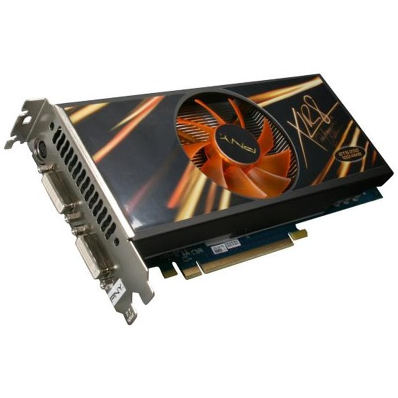 69V02611-T PNY nVidia GeForce GTS 250 1GB 256-Bit DDR3 PCI Express 2.0 x16 Dual DVI/ HDCP Ready/ SLI Support Video Graphics Card