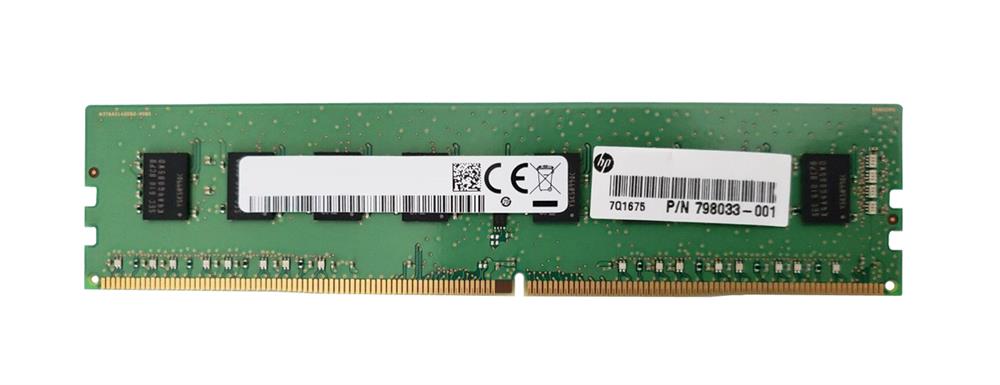 798033-001 HP 4GB DDR4 PC17000 Memory