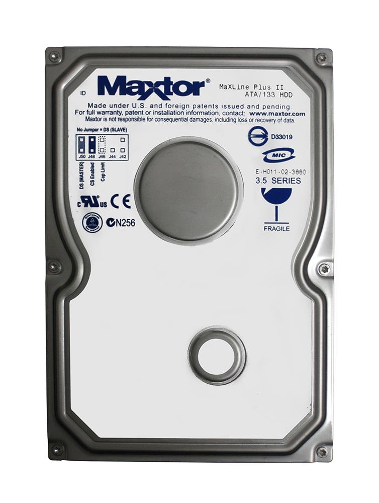 7Y250P0-0628R1 Maxtor MaXLine Plus II 250GB 7200RPM ATA-133 8MB Cache 3.5-inch Internal Hard Drive
