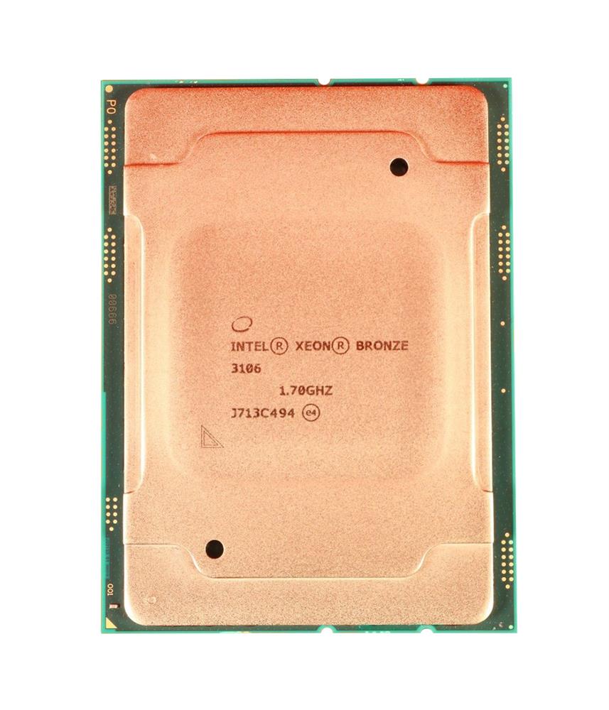 860651-L21 HPE 1.70GHz 9.60GT/s UPI 11MB L3 Cache Intel Xeon Bronze 3106 8-Core Processor Upgrade for DL360 Gen10 Server