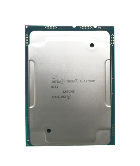 874452-B21 HPE 3.60GHz 10.40GT/s UPI 16.5MB L3 Cache Intel Xeon Platinum 8156 Quad Core Processor Upgrade for DL360 Gen10 Server