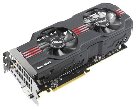90-C1CRN2-U0YAY0BZ ASUS HD7950-DC2T-3GD5 AMD Radeon HD 7950 3GB GDDR5 384-Bit HDMI / 2x Mini DisplayPort / DVI-I / DVI-D / HDCP Support PCI-Express 3.0 Video Graphics Card