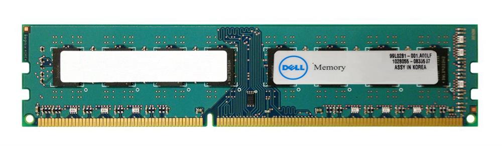 9V62Y Dell 4GB DDR3 PC10600 Memory