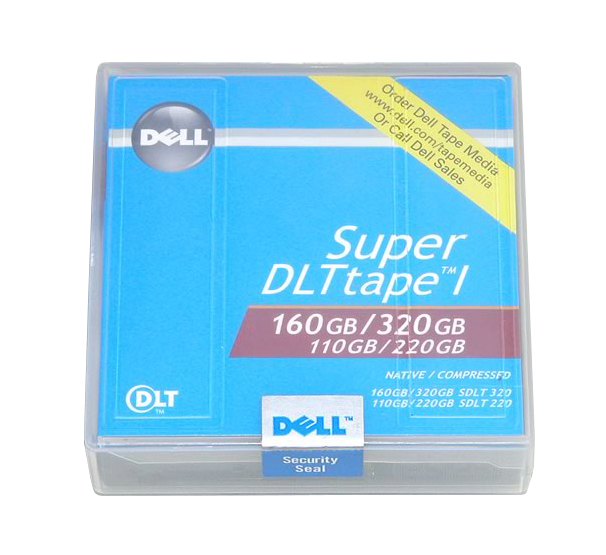 9W085 Dell 160GB/320GB Super DLT Tape Data Cartridge