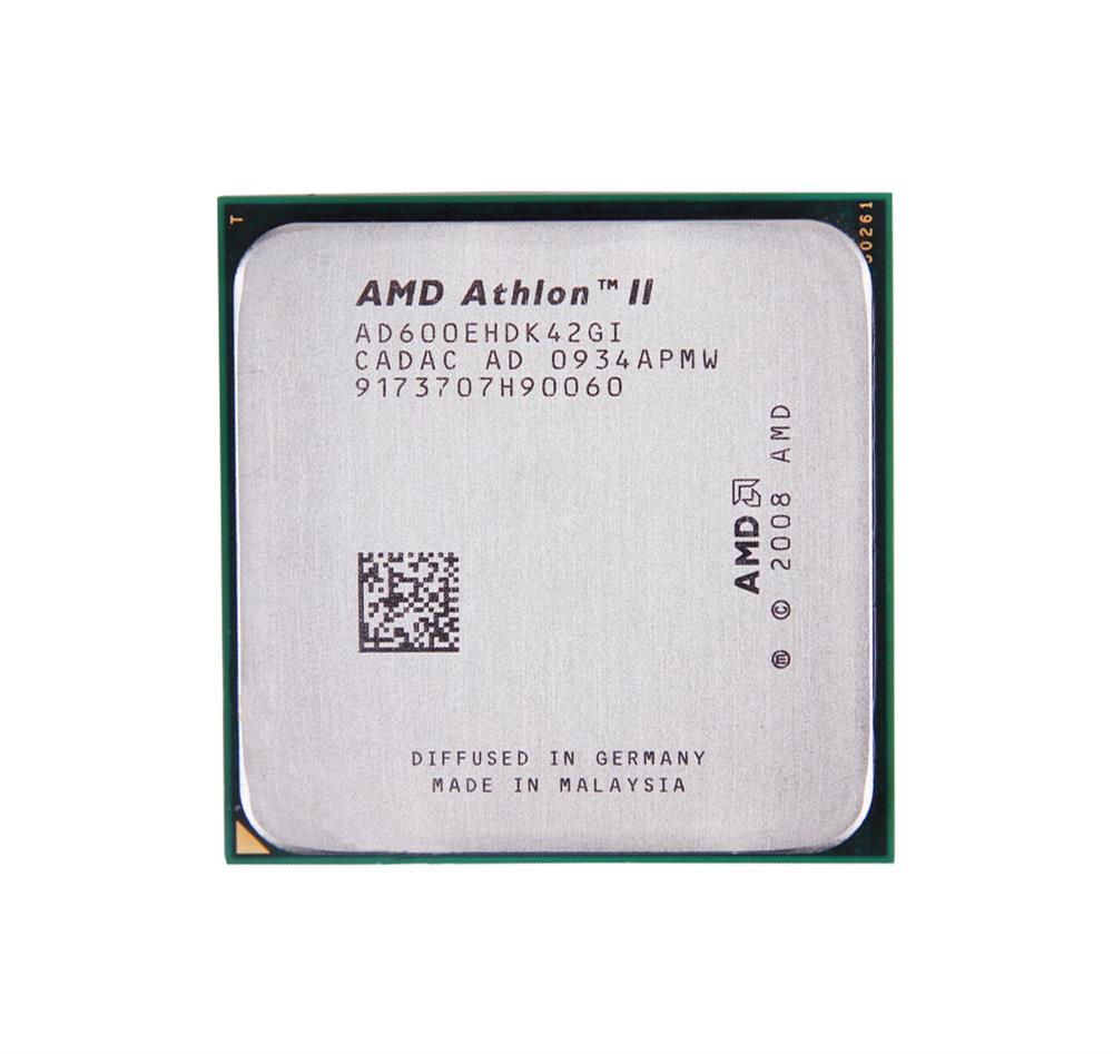 AD600EHDK42GI AMD Athlon II X4 600e Quad-Core 2.20GHz 2000MHz FSB HT 4 x 512KB L2 Cache Socket AM2+ Processor