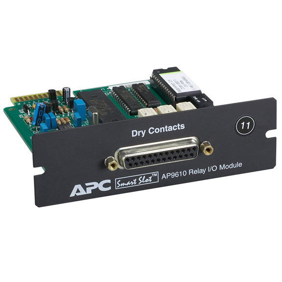 AP9610 APC Relay I/O SmartSlot Card SmartSlot Black (Refurbished)