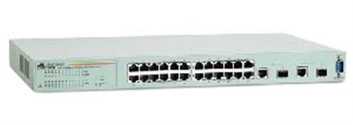 AT-FS750/24-10 Allied Telesis 24-Ports x 10/100Base-TX 2 x 1000Base-T Fast Ethernet WebSmart Switch (Refurbished)