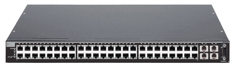 B2G124-48P Enterasys Networks SecureStack B2 Switch 48-Ports EN Fast EN Gigabit EN 10BaseT 100BaseTX 1000BaseT + 4 x SFP (empty) (Refurbished)