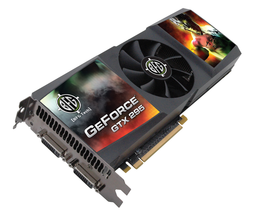 BFGEGTX2951792OCFUBE BFG GeForce GTX 295 1792MB 896(448 x 2)-Bit GDDR3 PCI Express 2 x16 HDCP Ready SLI Support Video Graphics Card