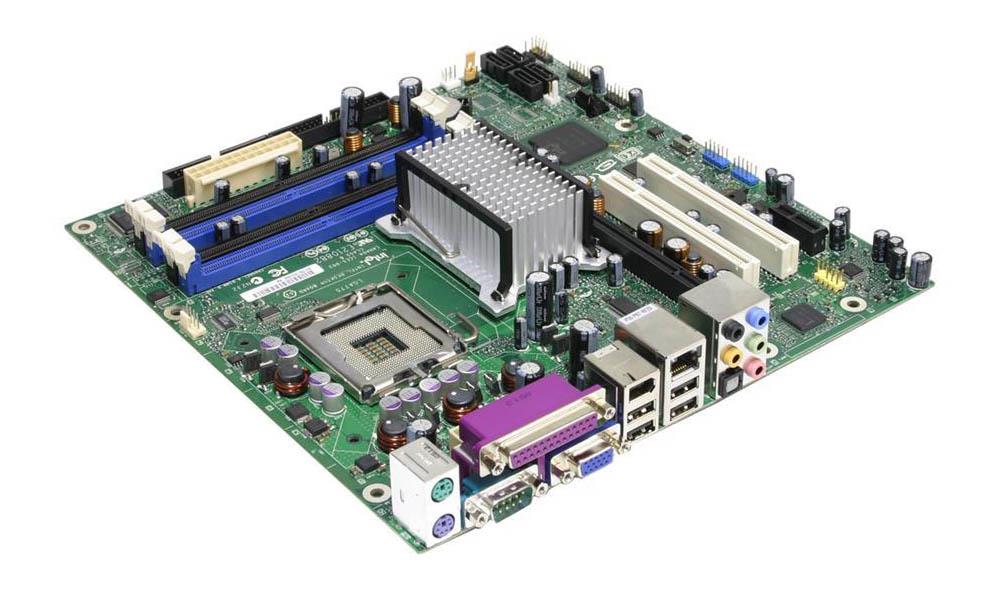 BLKD945GTPL Intel 945G Chipset Socket LGA-775 Processor Support 1066MHz FSB DDR2 micro-ATX Desktop Motherboard (Refurbished)