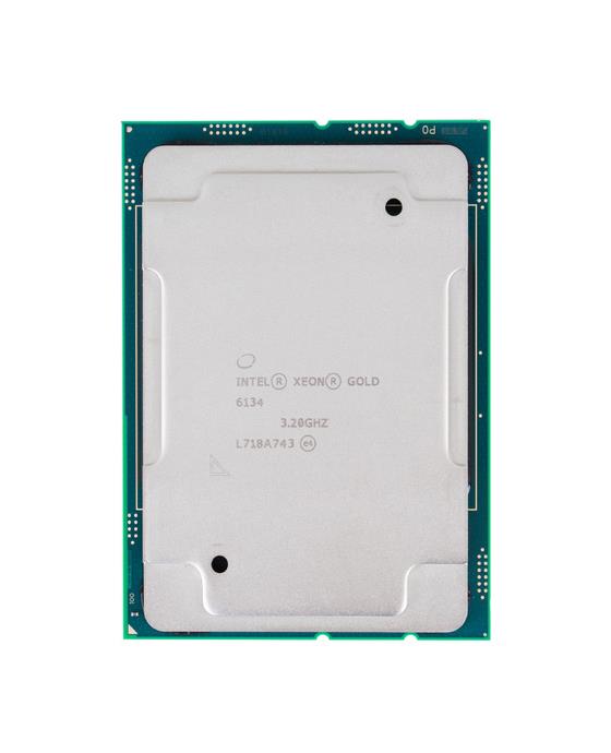BX806736134 Intel Xeon Gold 6134 8-Core 3.20GHz 10.40GT/s UPI 24.75MB L3 Cache Socket LGA3647 Processor